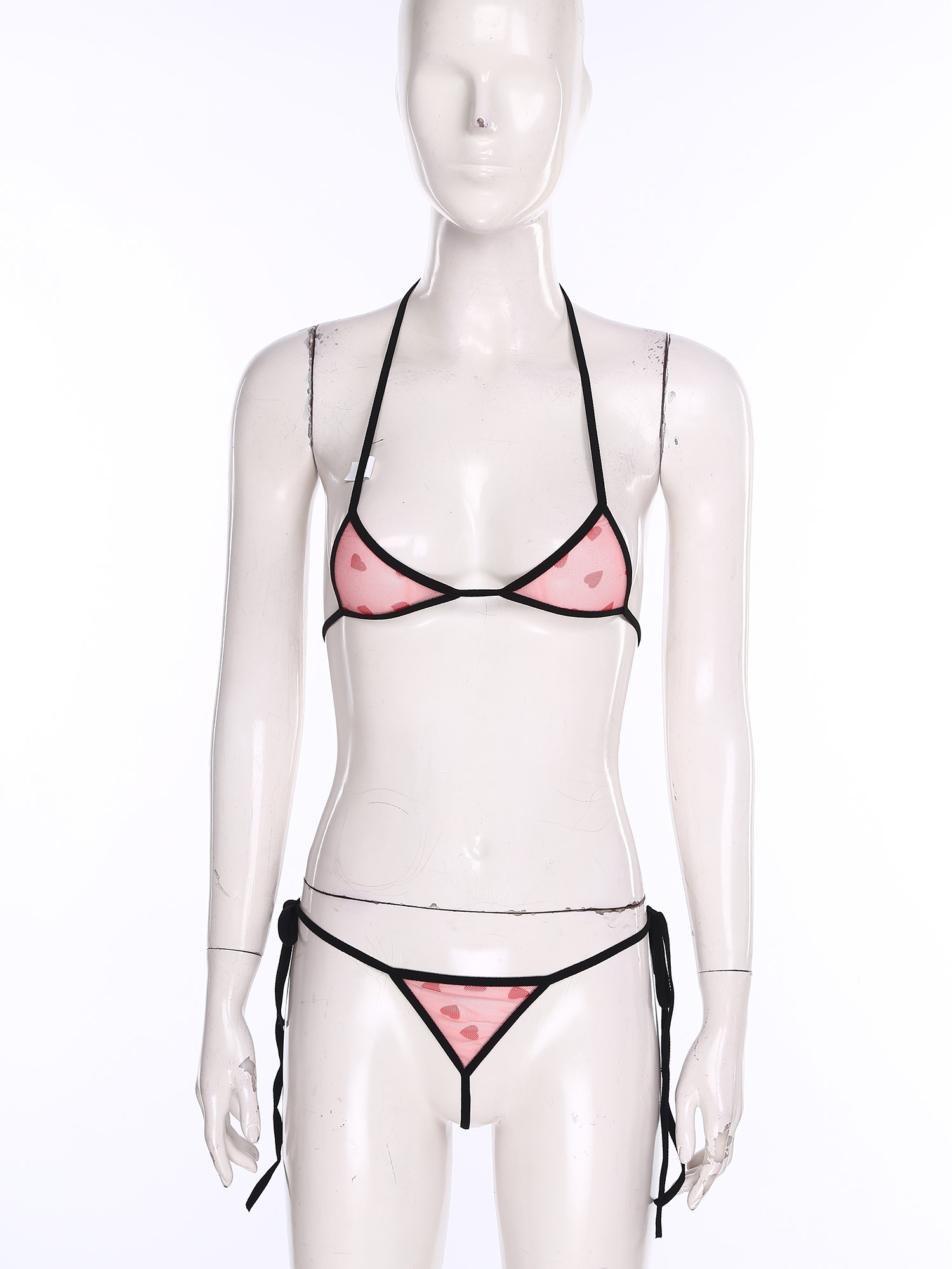 Womens Micro Mini Bikini Linge - Sheer Mesh Bra review and price