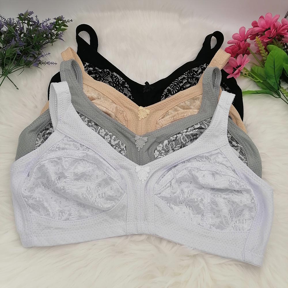 Women's Bra Large Cup C D E F  - Cotton Bra Everyday review and price