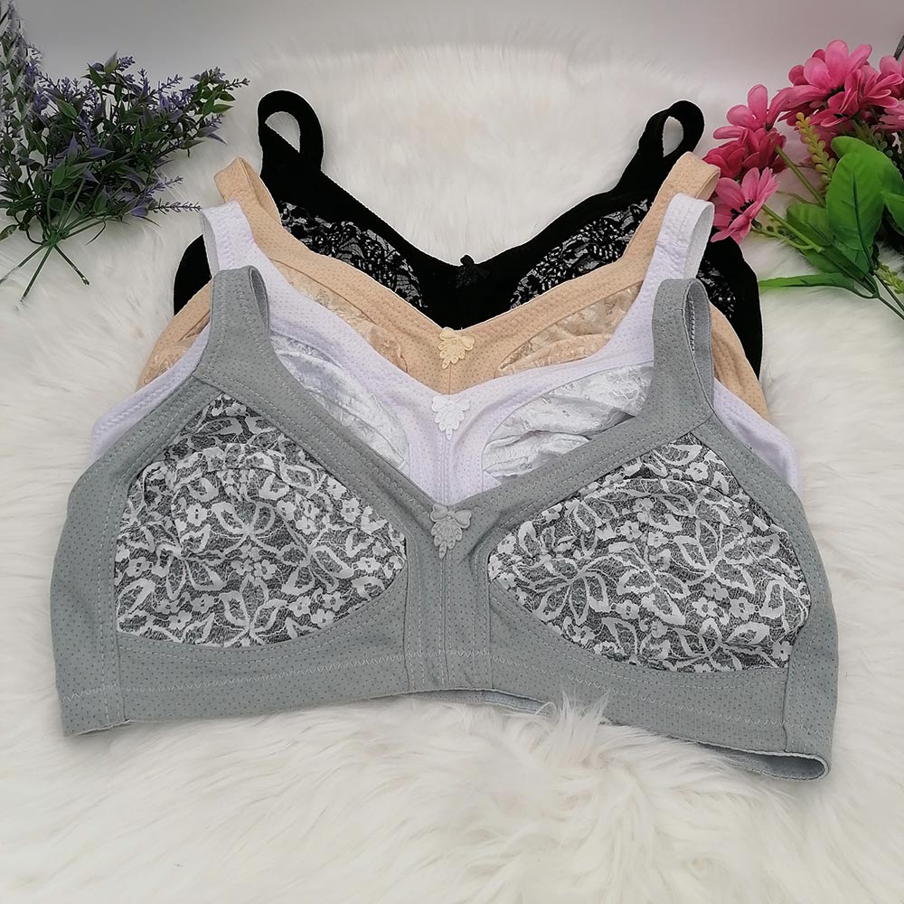 Women's Bra Large Cup C D E F  - Cotton Bra Everyday review and price