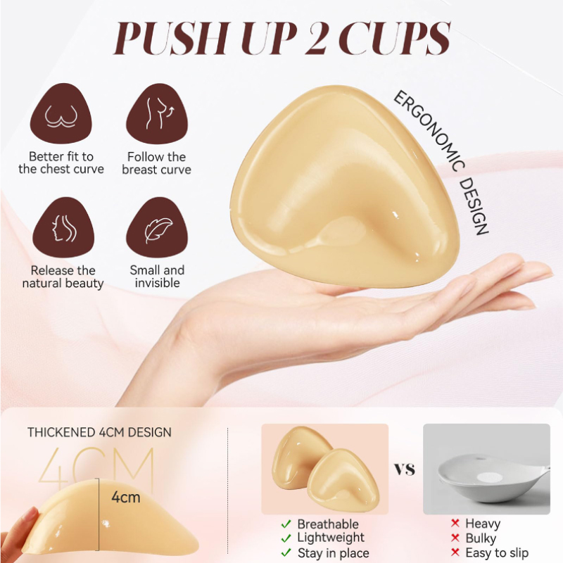 Kave 1/2 Pairs Double Sided St - Push Up Bra Silicone review and price