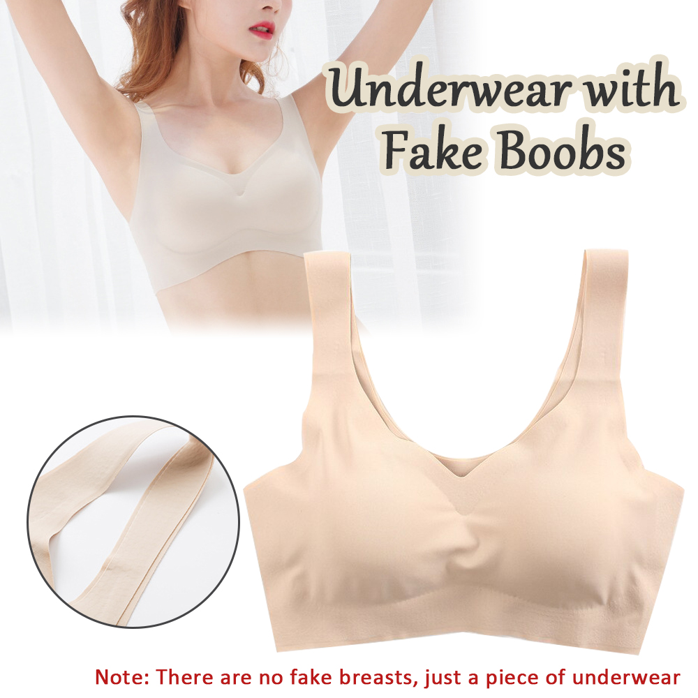 Bra Silicone Fake Chest Access - Mastectomy Bra Pocket review and price