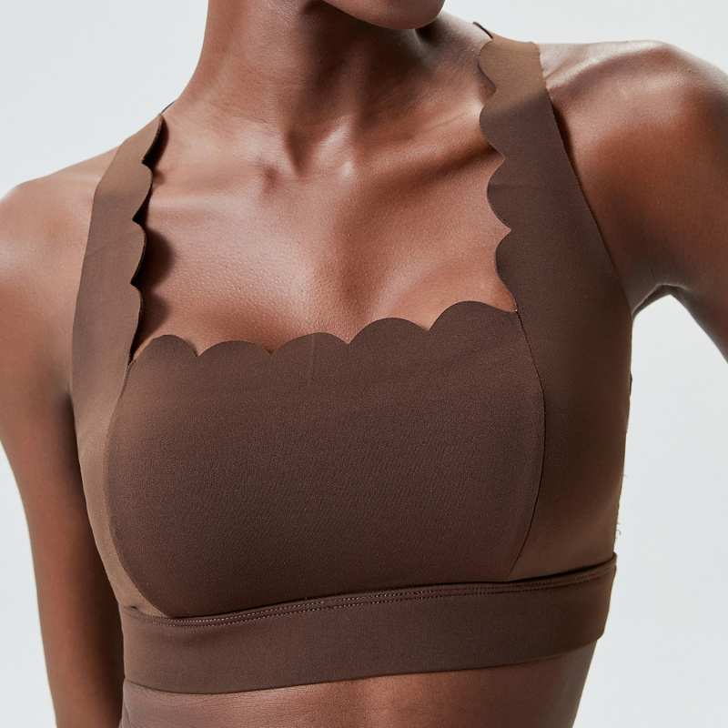 FUBEIKE Small Wave Double-Shou - Sports Bra Racerback review and price