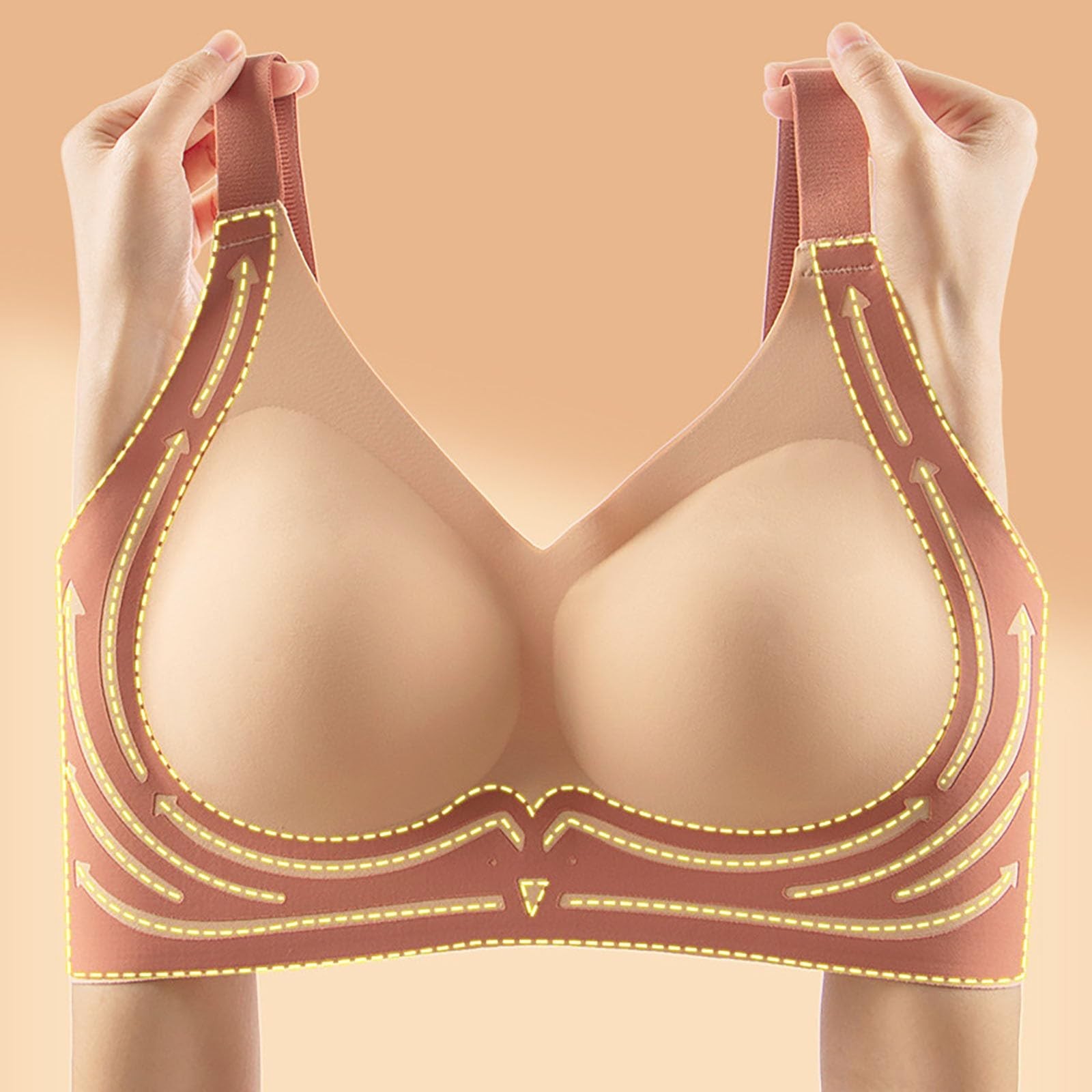 Women Seamless Bras Plus Size  - Sleep Bra Bralette review and price