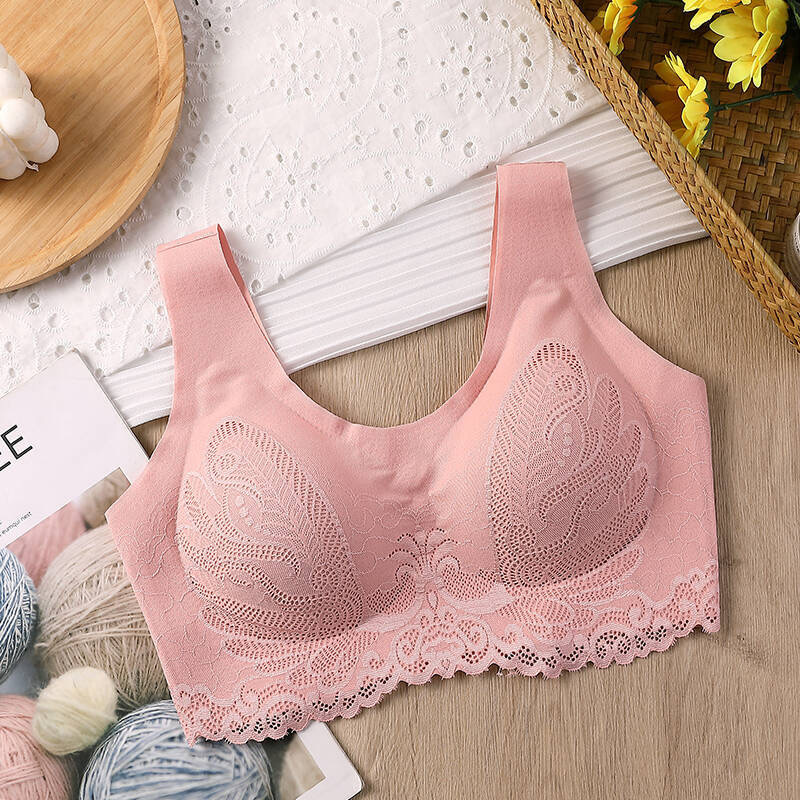 Breathable Latex Bra Seamless  - Sleep Bra Bralette review and price