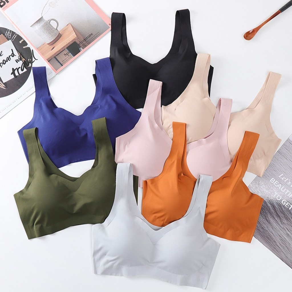 3PCS Sexy Sports Bra Seamless  - Cotton Bra Everyday review and price