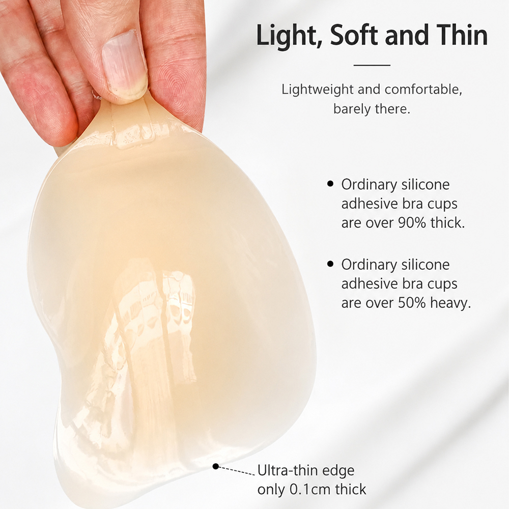 Adhesive Silicone Push Up Bra  - Backless Bra Sticky review and price