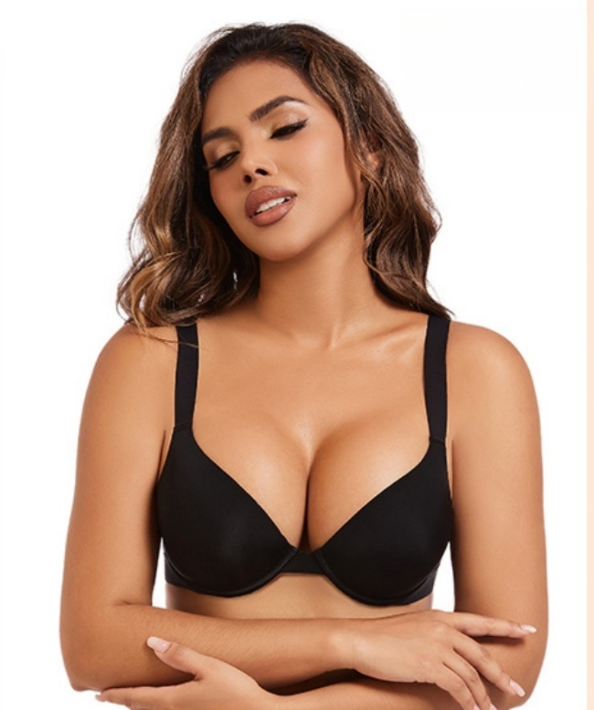 2025 Women's Plus Size Push Up - Demi Bra Balconette review and price