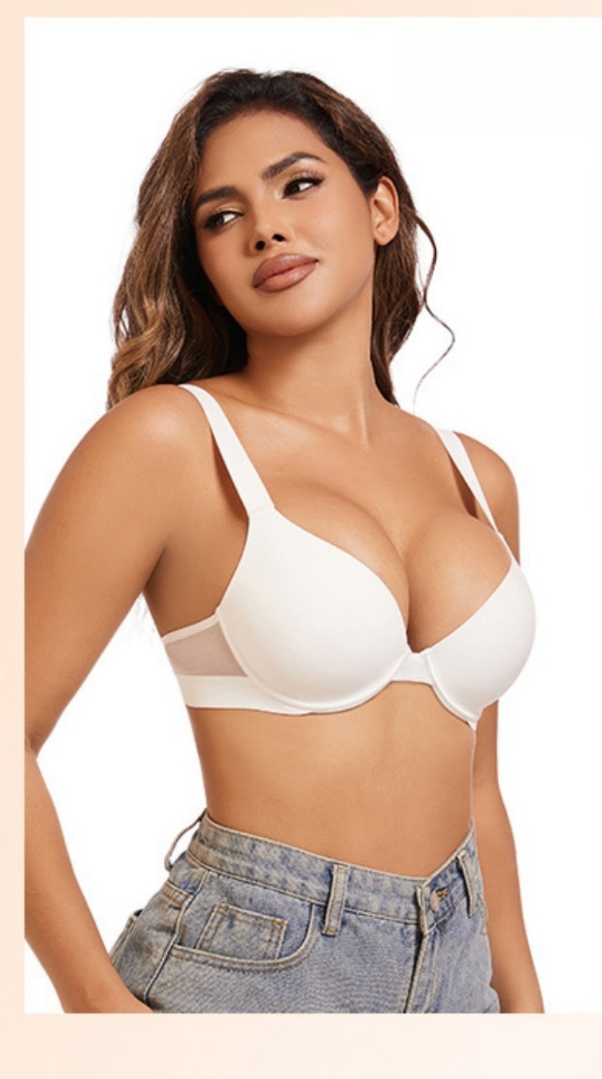 2025 Women's Plus Size Push Up - Demi Bra Balconette review and price