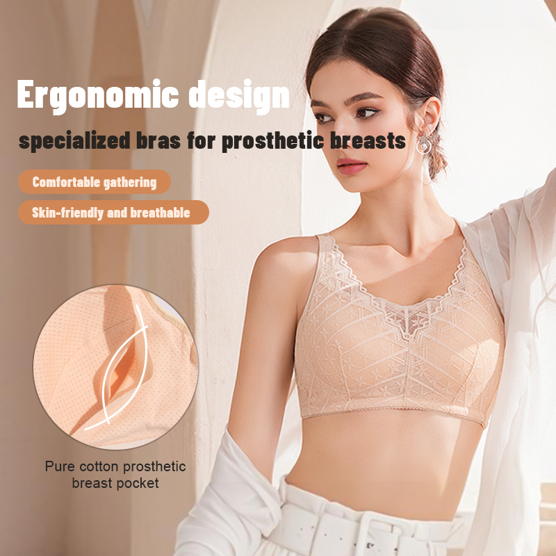 KUCLUT Strong Breathability Ma - Mastectomy Bra Pocket review and price