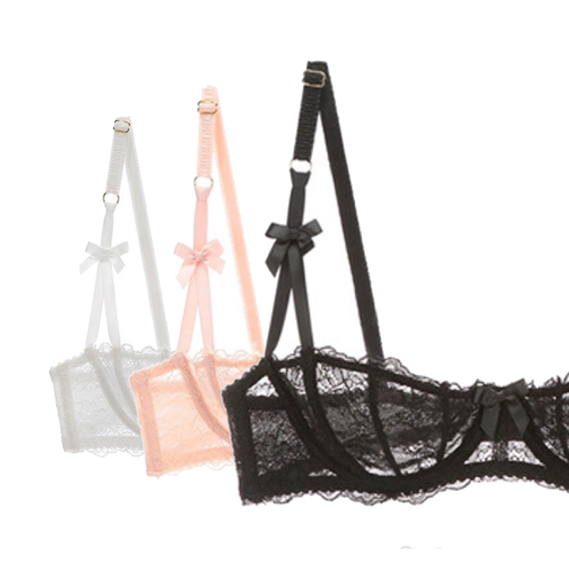 Half Cup Bras For Women Sexy L - Demi Bra Balconette review and price