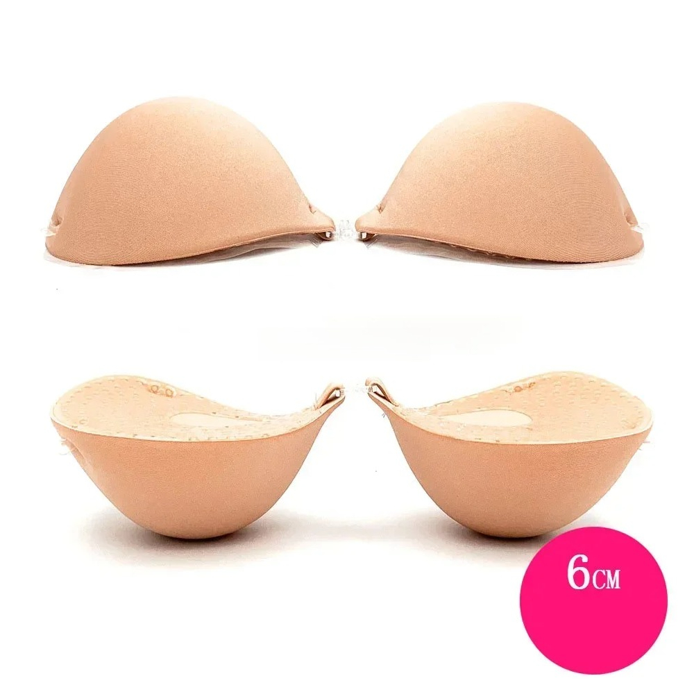 5cm/6cm Silicone Push Up Bra f - Backless Bra Sticky review and price