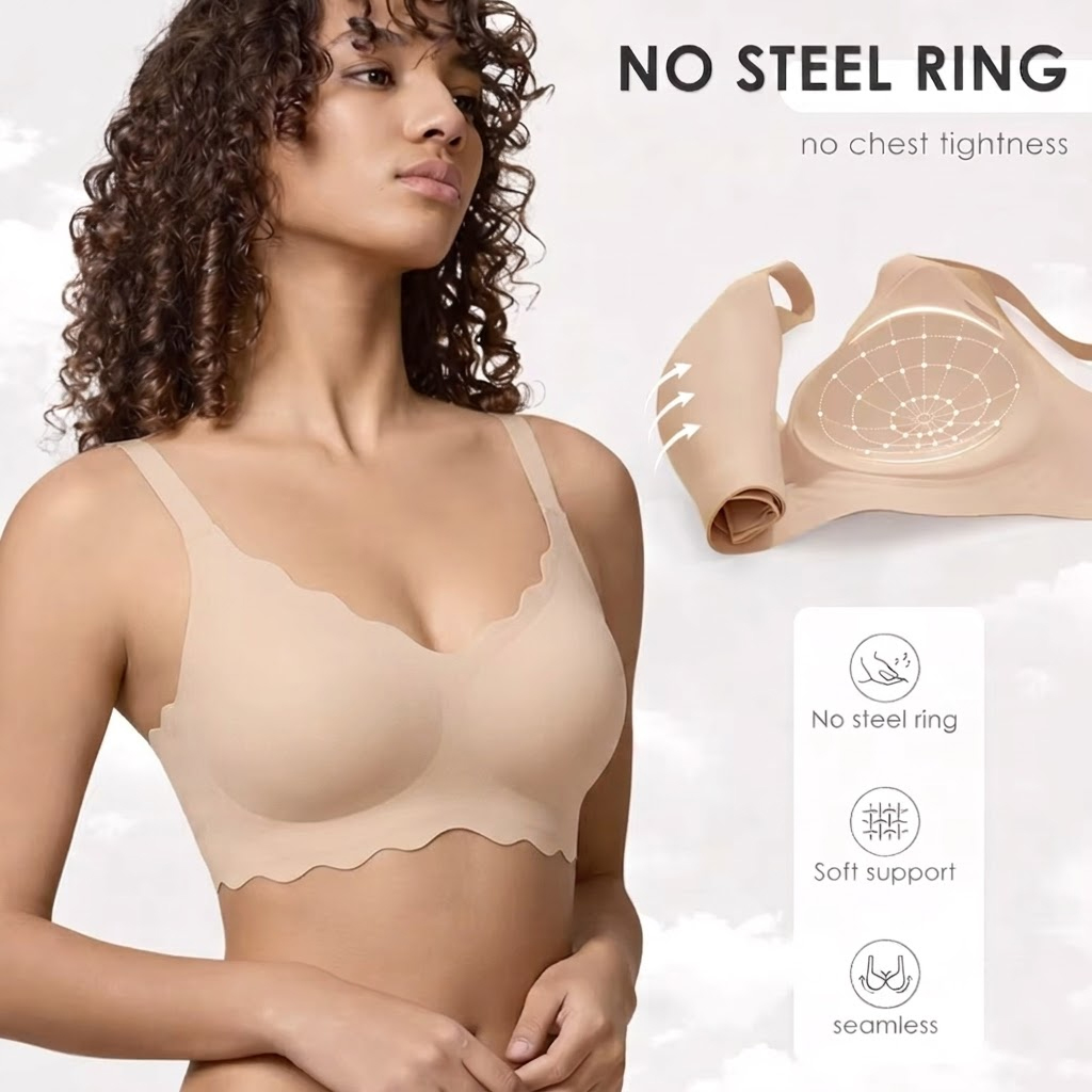 Seamless Wireless Supportive B - T Shirt Bra Seamless review and price