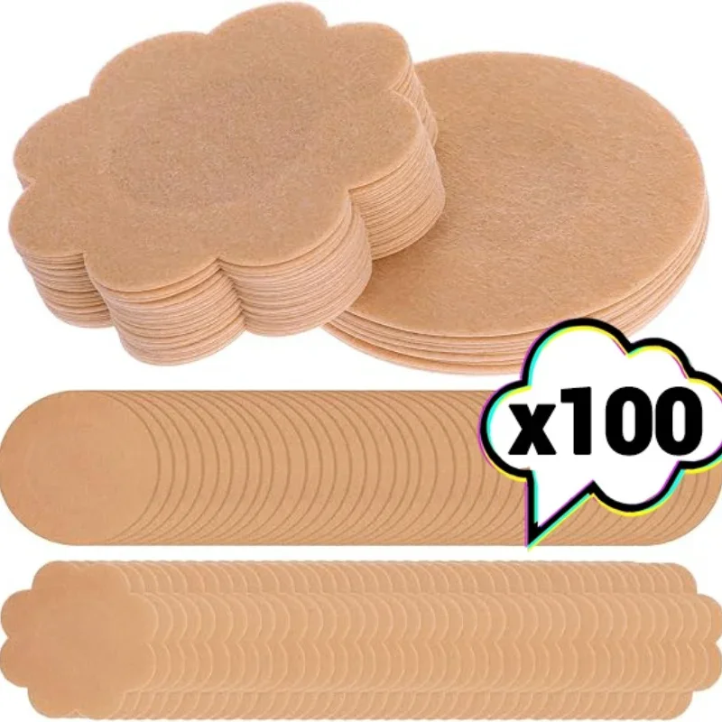 10/100pcs Women Nipple Cover S - Strapless Bra Adhesive review and price