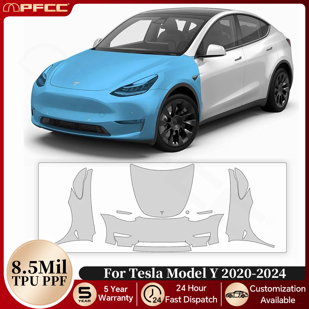 Pre-cut PPF For Tesla Model Y  - Full Coverage Bra review and price