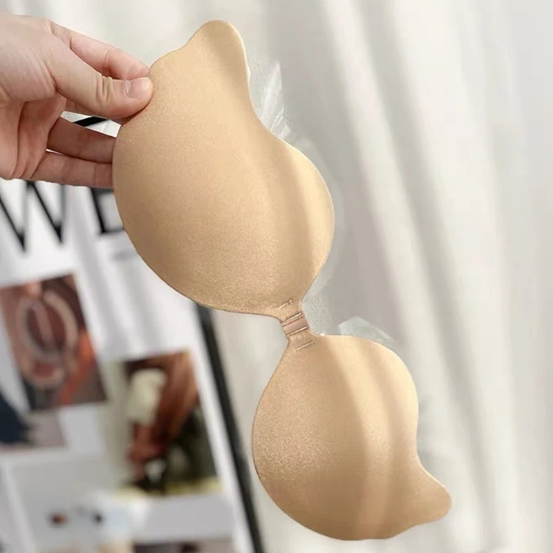 Reusable Adhesive Nipple Cover - Push Up Bra Silicone review and price